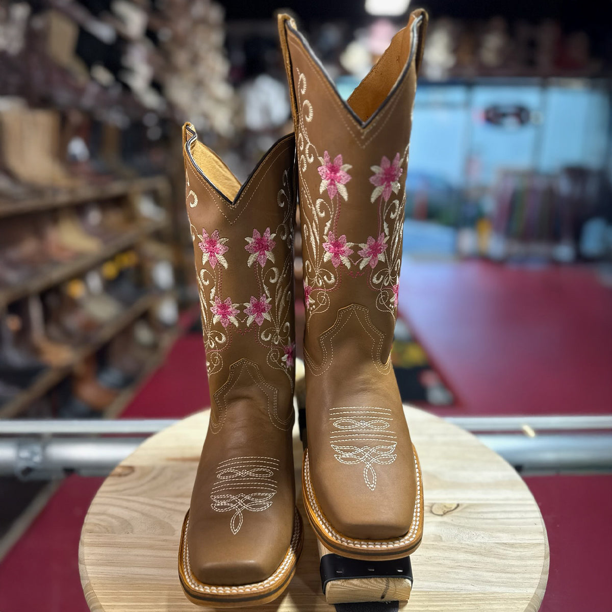 Botas vaqueras para mujer tan