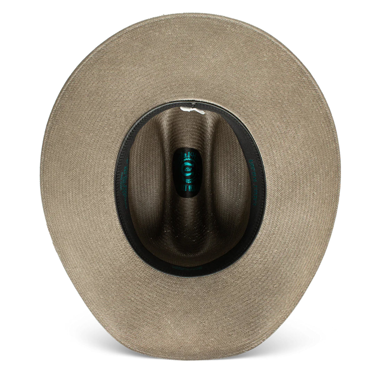 bottom view of cowgirl hat