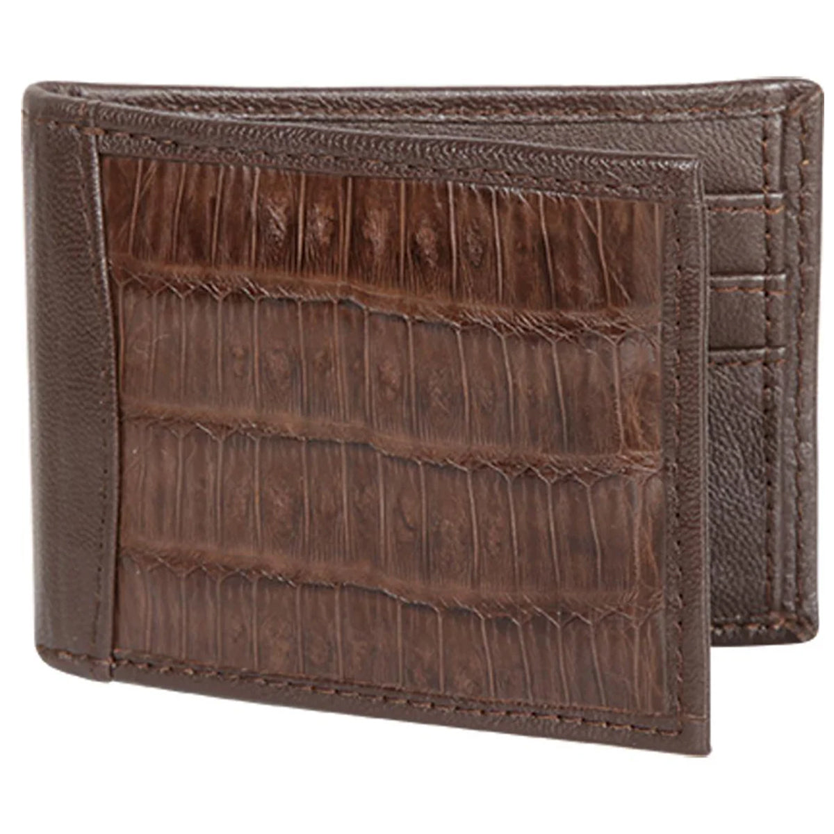 Brown Crocodile Money Clip