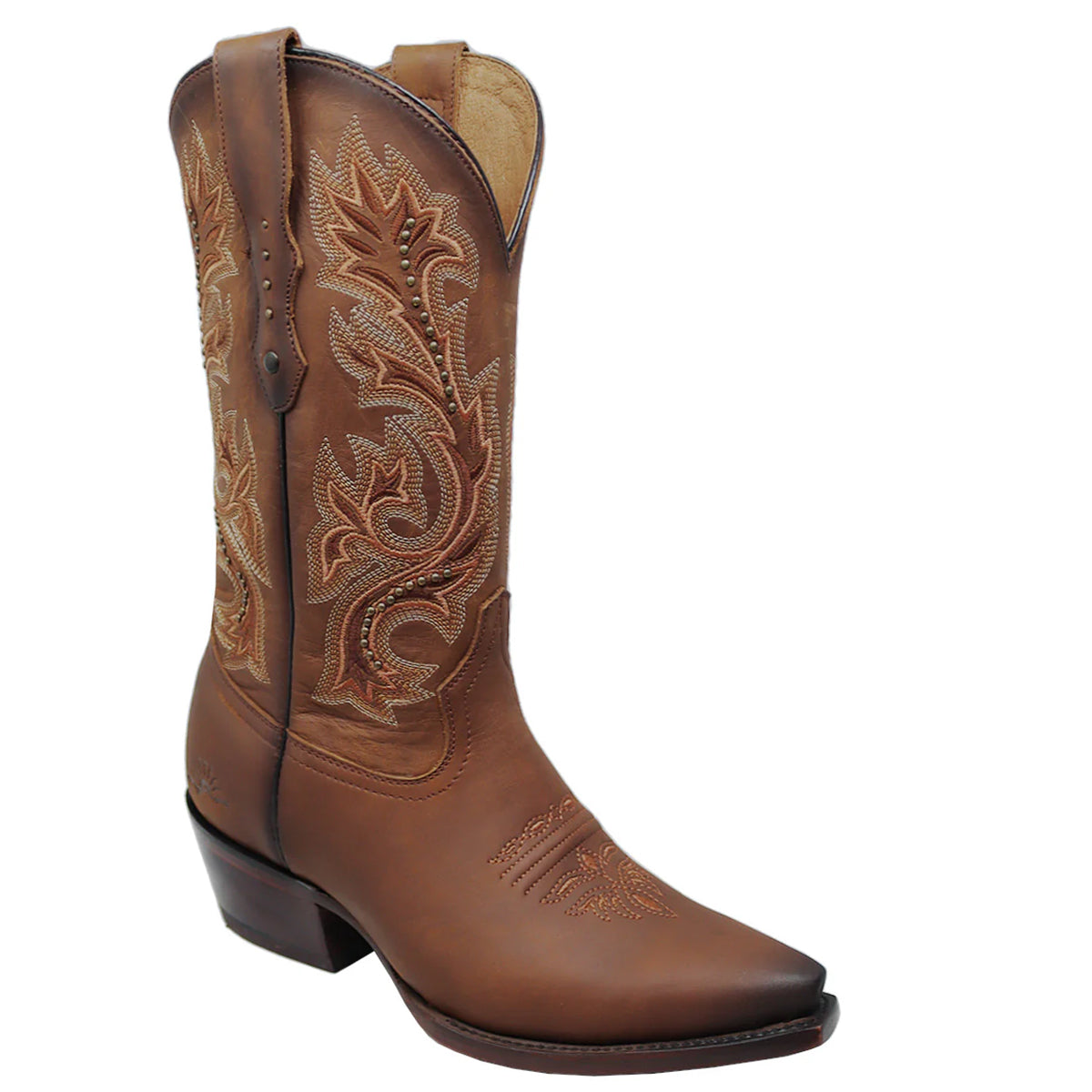 Snip toe cowgirl boot