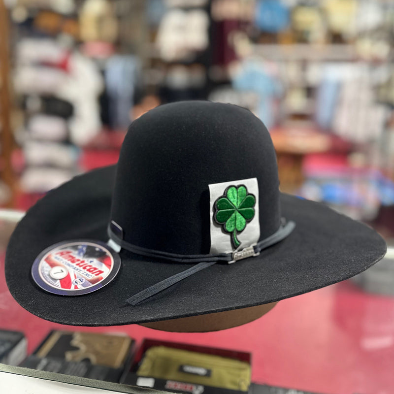 Four Leaf Clover Cowboy Hat Patch