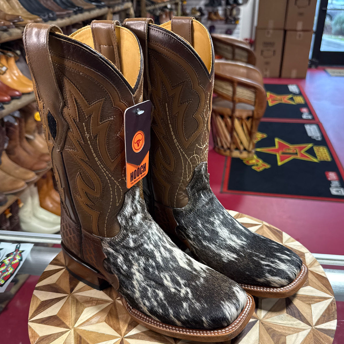 Vaqueras Para Hombre Botas Mexican Boots Exotic Caiman Nape