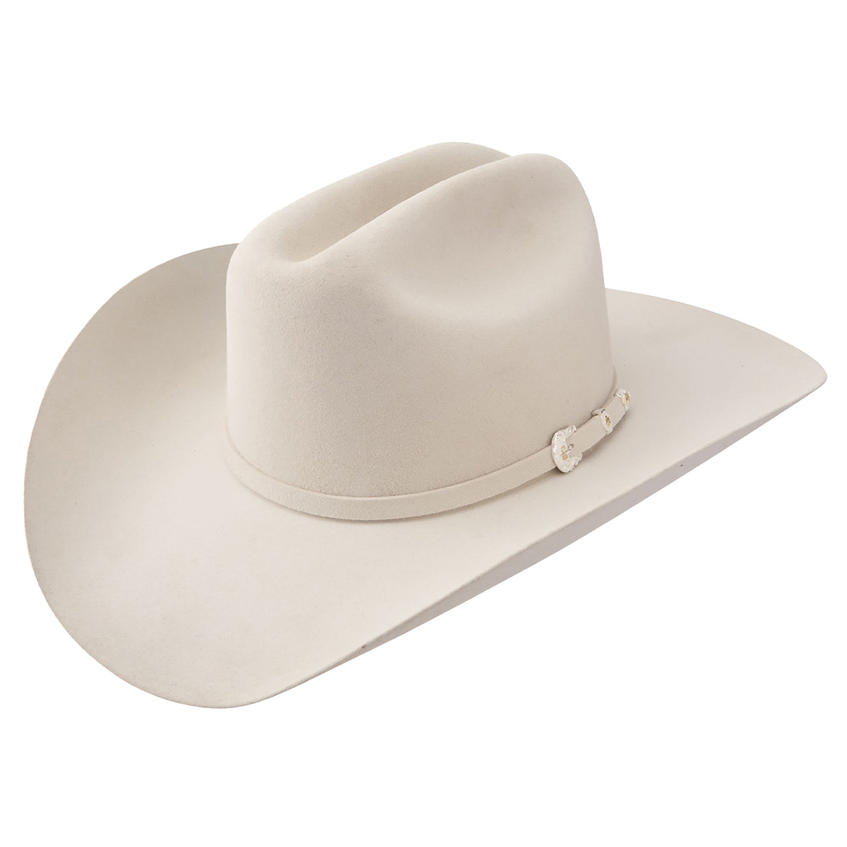 Stetson Brenham 4X Ivory Felt Cowboy Hat | Made in USA display picture 3