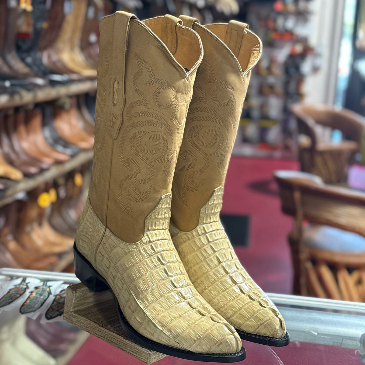 Oryx Caiman cowboy boots