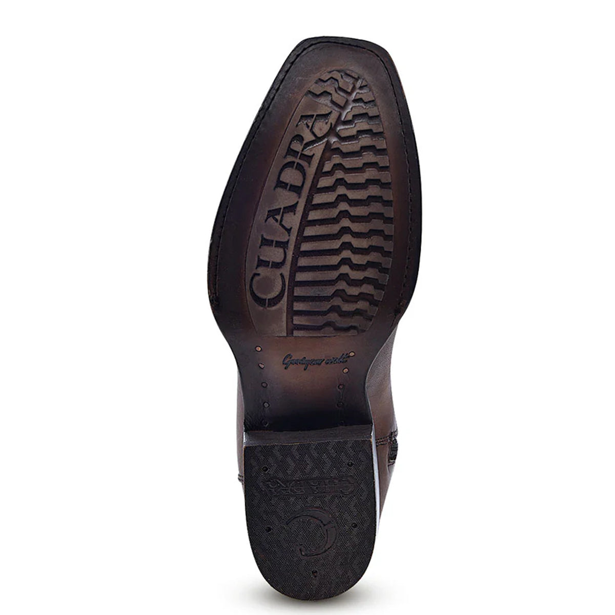 Cuadra ostrich boot outsole