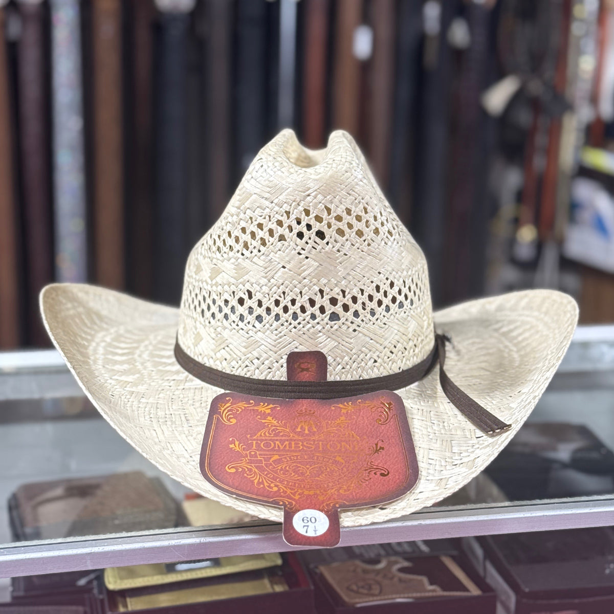 Tombstone Sonora Sisal Quarter Horse Cowboy Hat