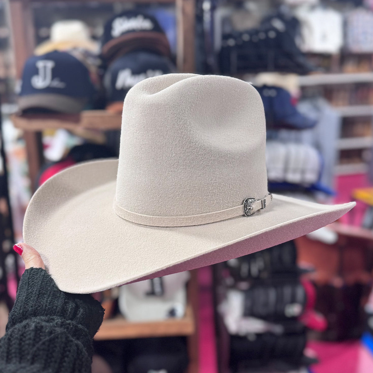 Silverbelly Quarter Horse crease cowboy hat
