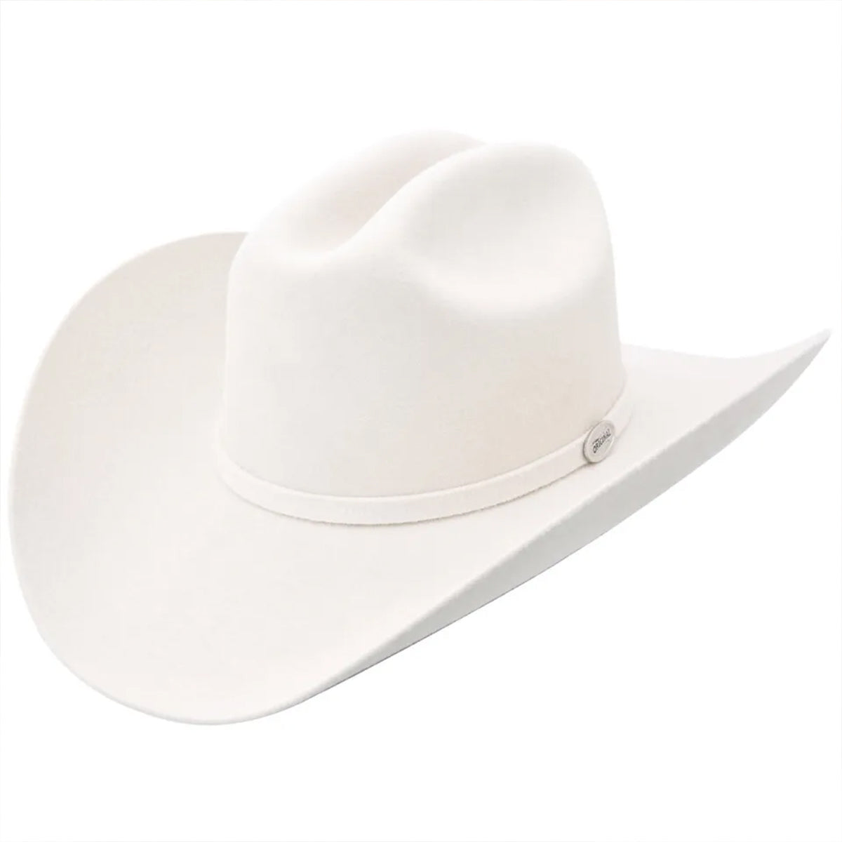 White Felt Cowboy Hat