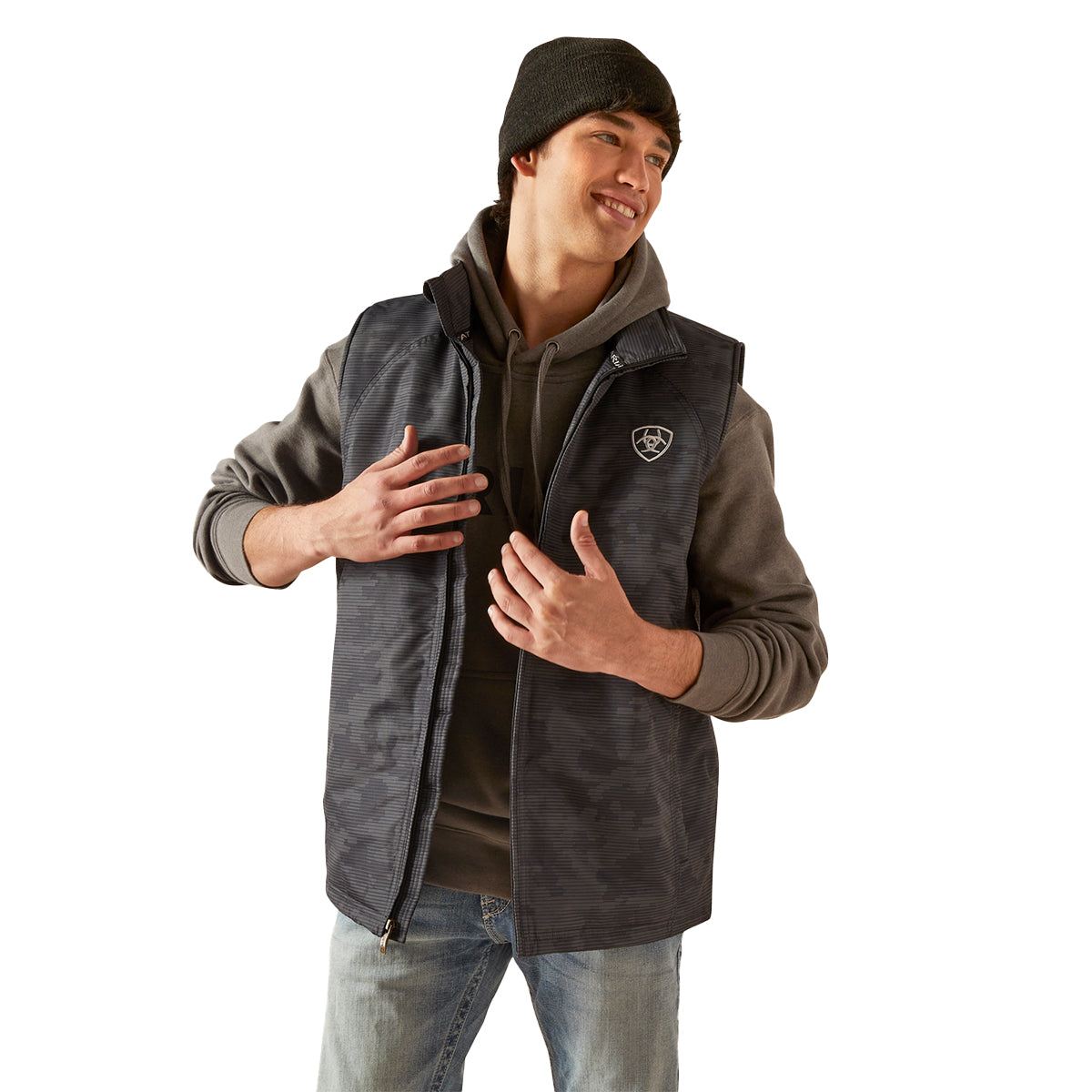 Camo Insulated Ariat Vest