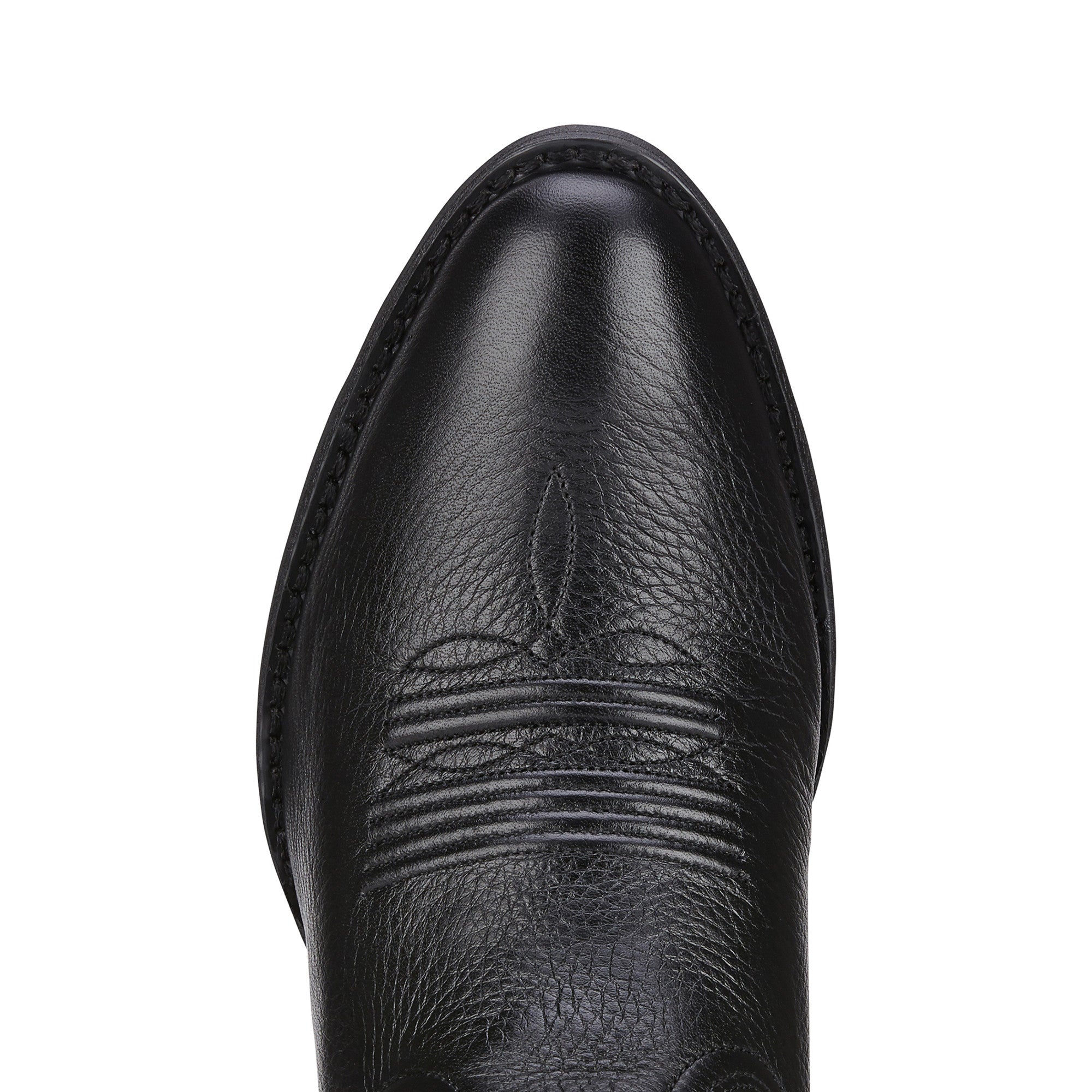 Ariat Women's Heritage Western R Toe Black - VaqueroBoots.com - 4