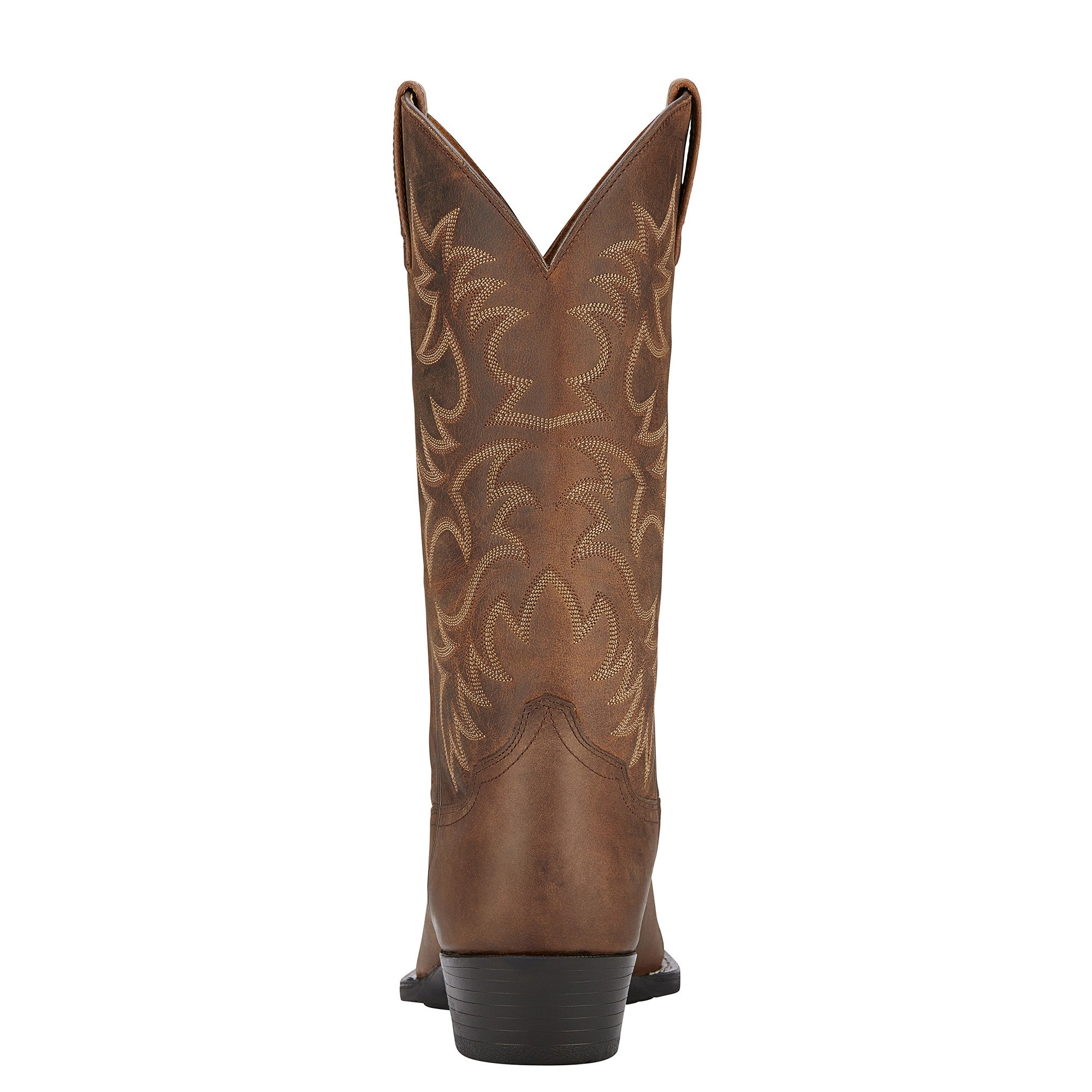 back view of Ariat cowboy boot Heritage