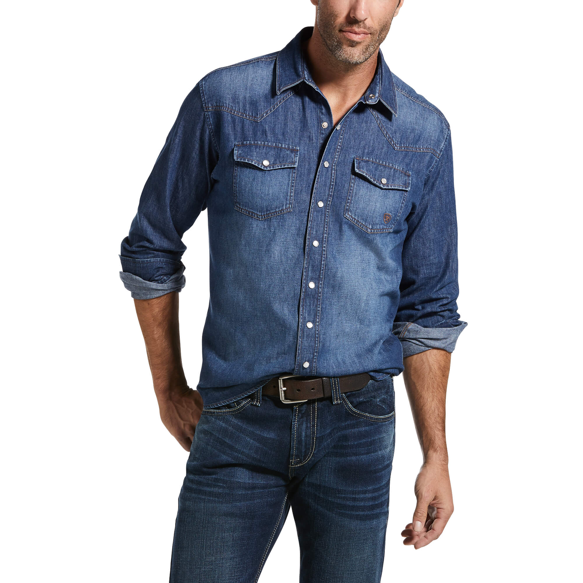 Ariat Denim Long Sleeve Shirt