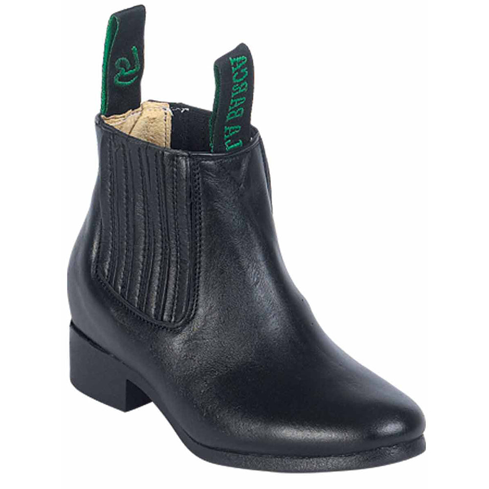 childrens black chelsea boots