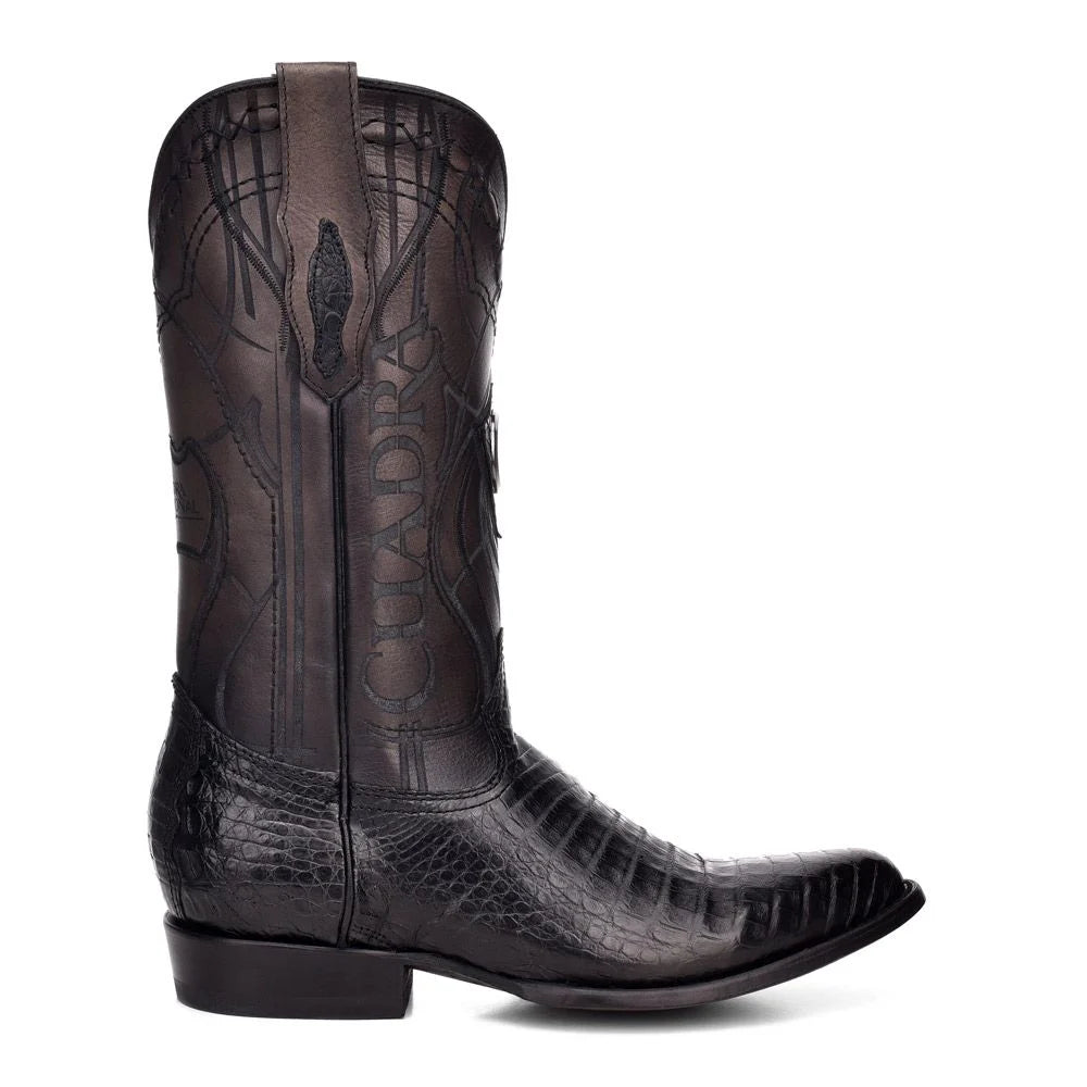 Bota cuadra de caiman