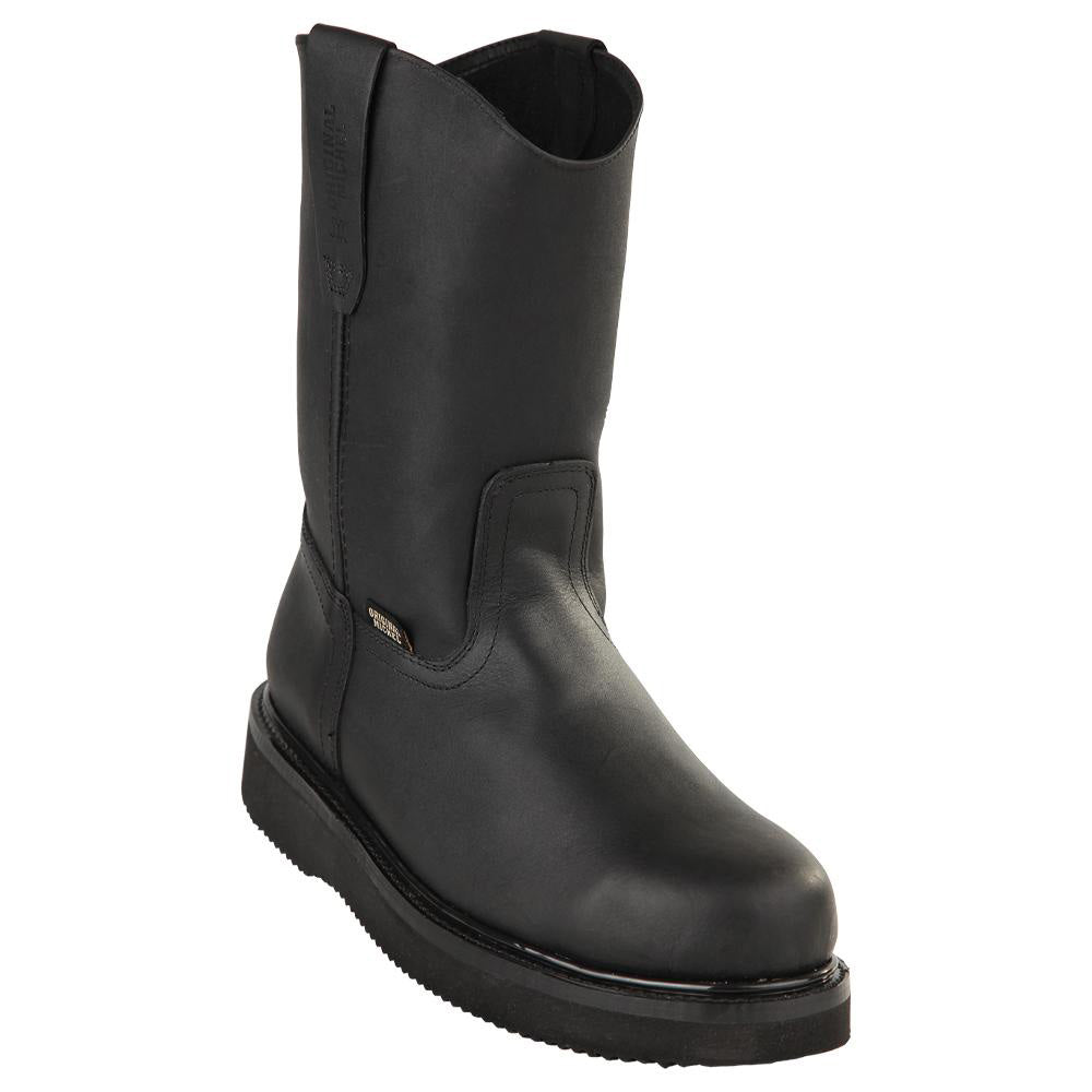 Boots Men's Pull On Work Boot Steel Toe