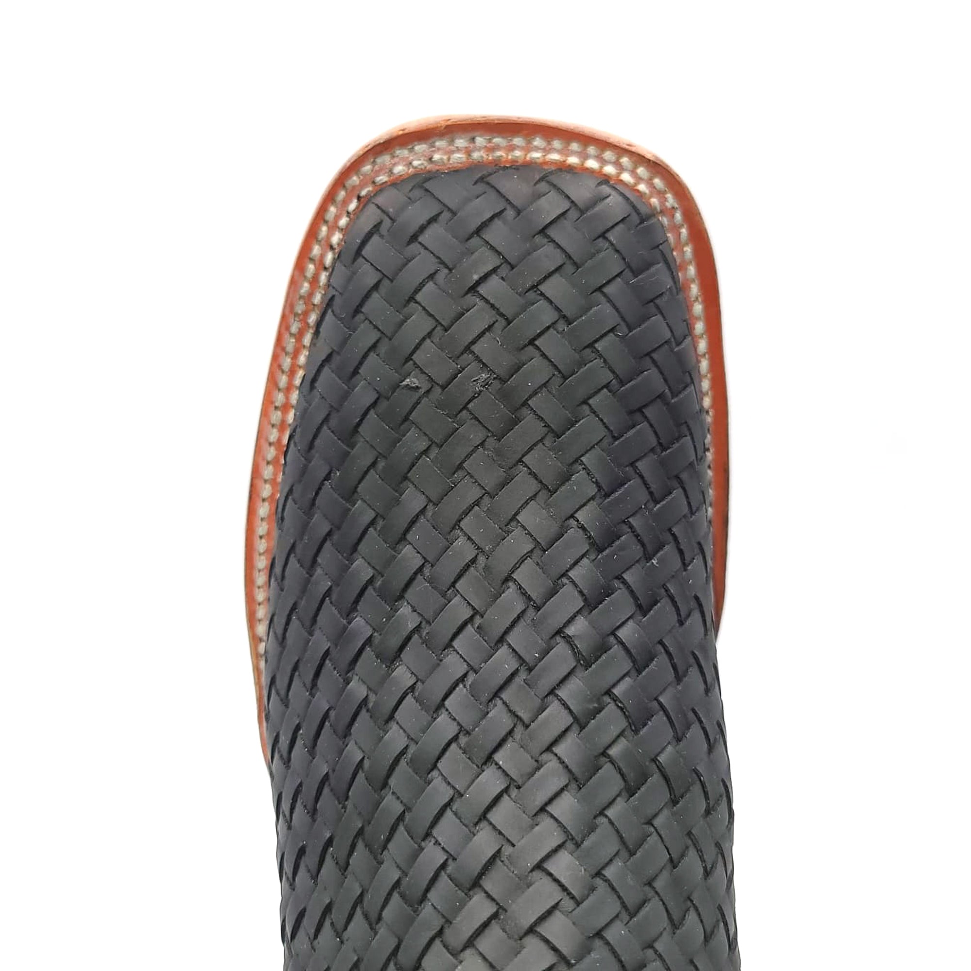 botines tejidos punta