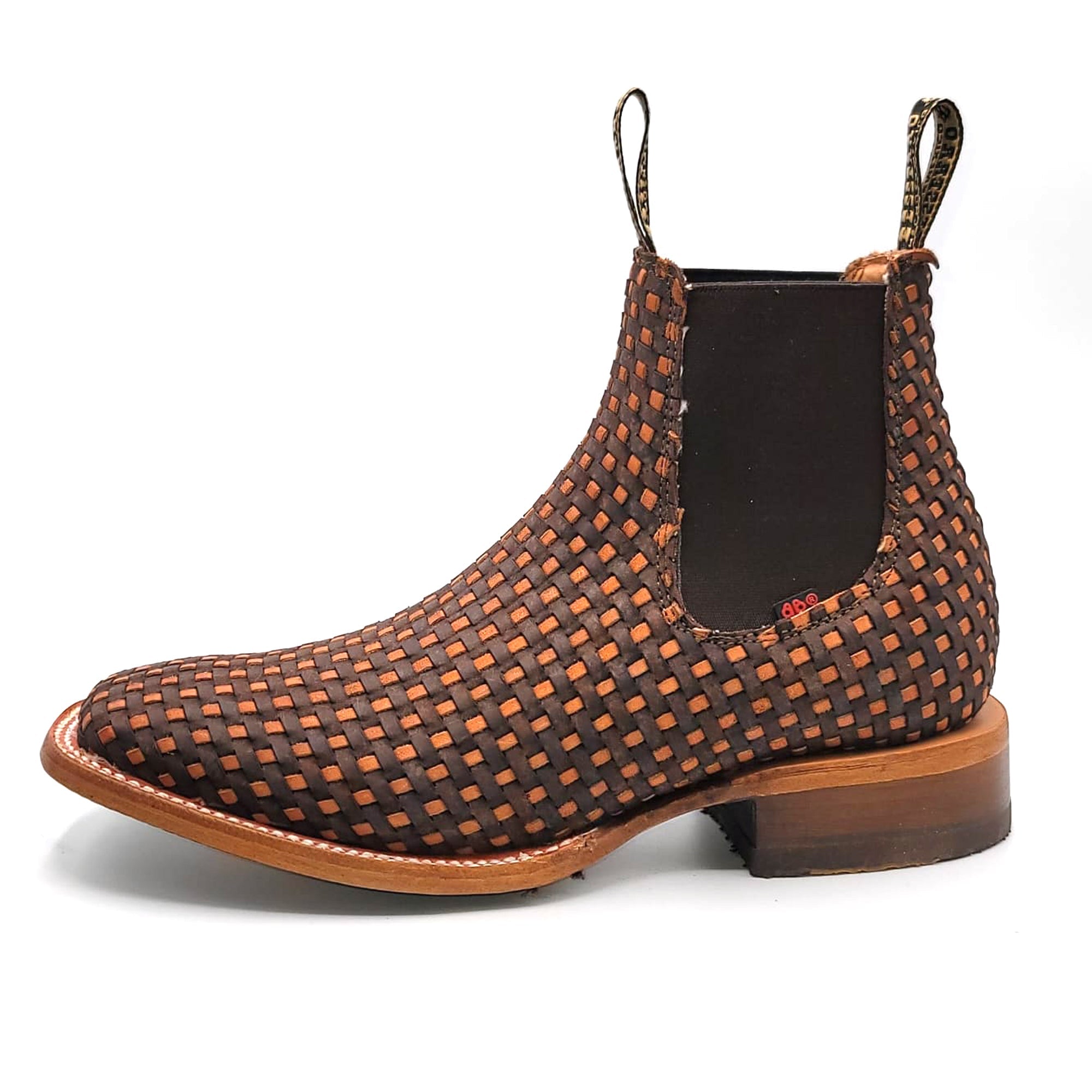 botines de petatillo cafe