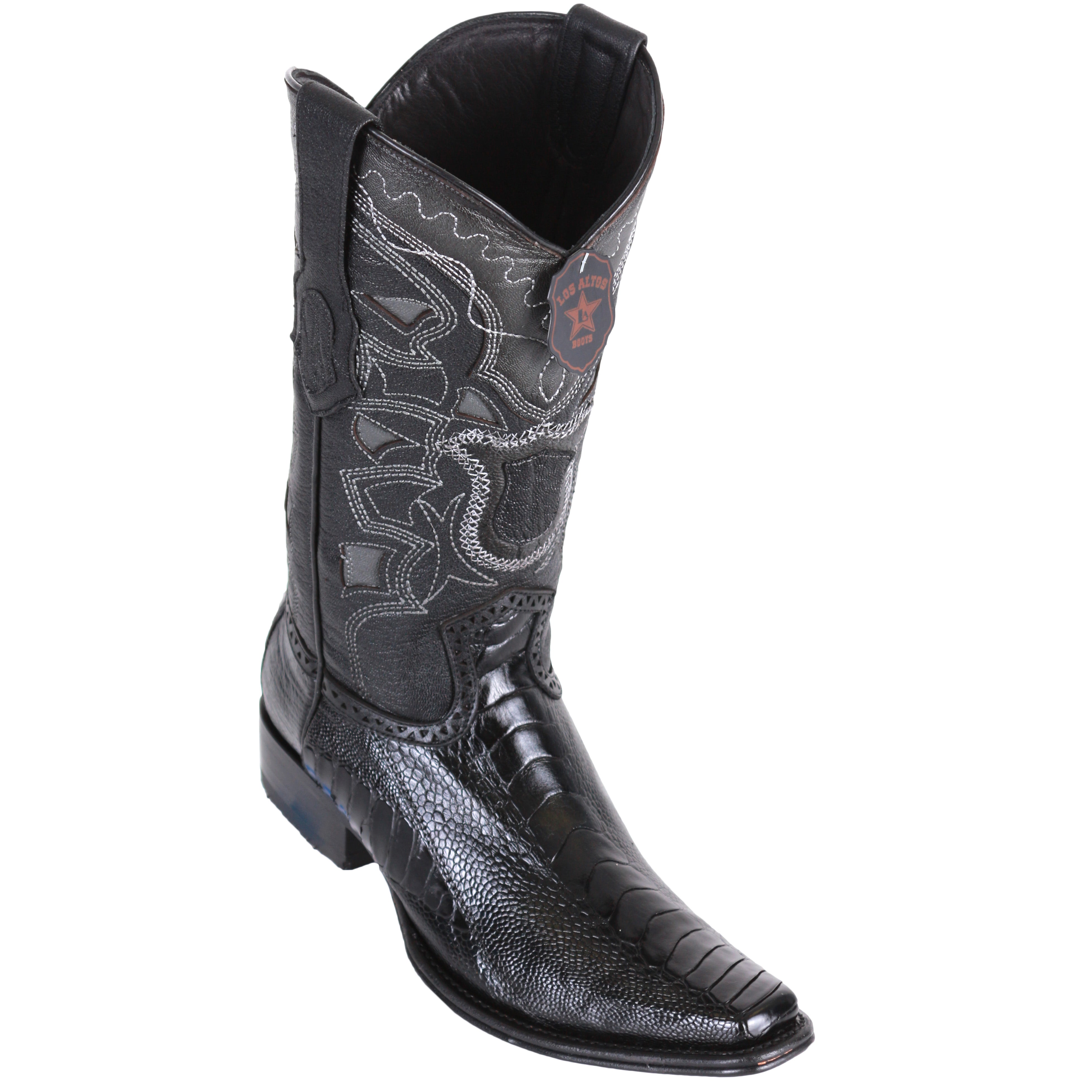 Men's Ostrich Modern Cowboy Boots