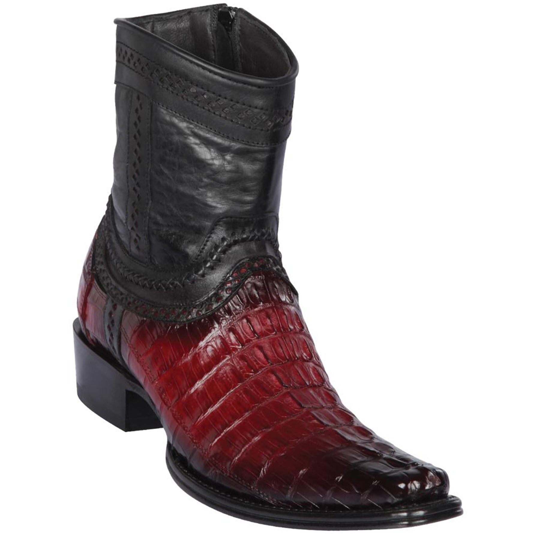 Caiman Tail Mens European Square Toe Boot
