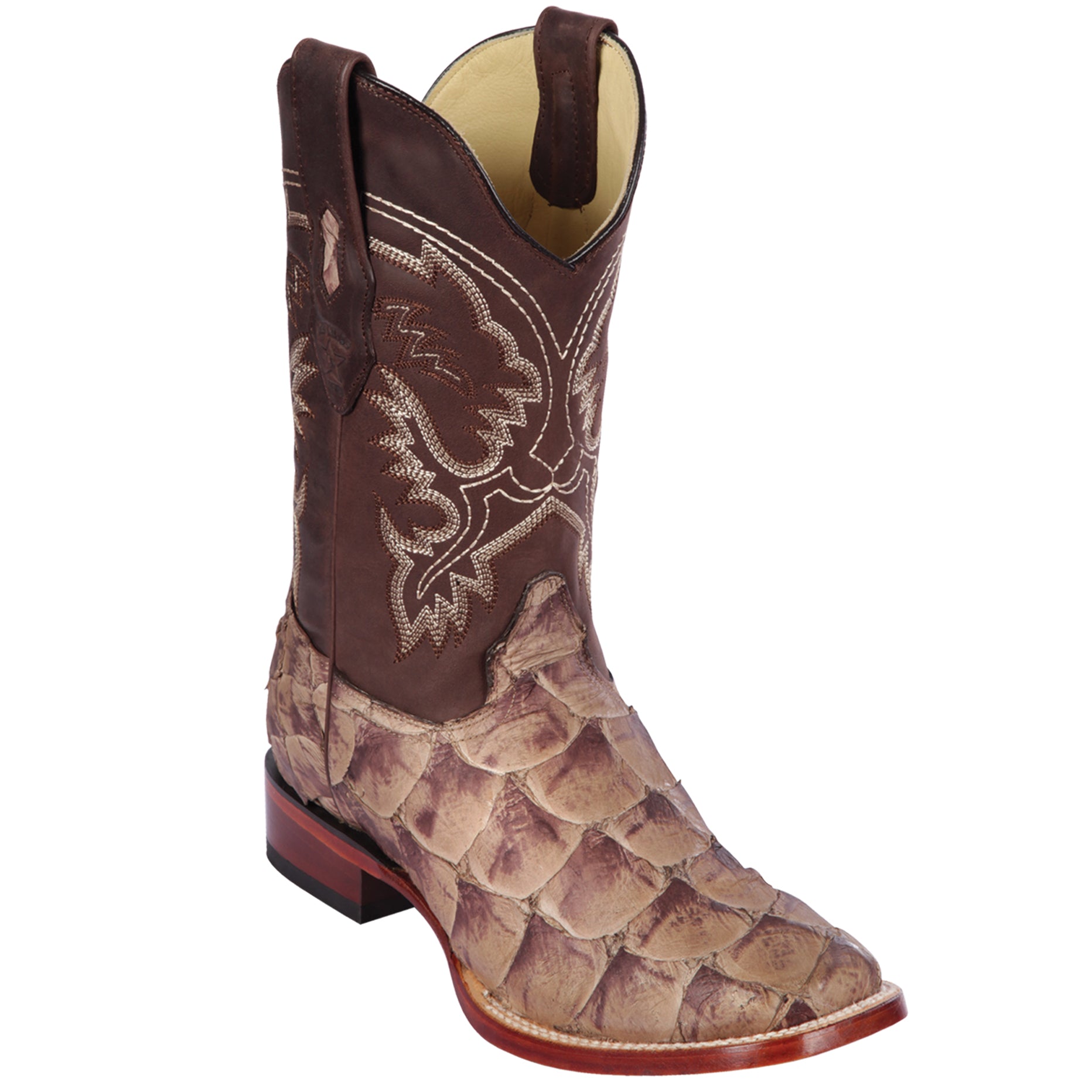 Pirarucu western boots for men by Los Altos Boots
