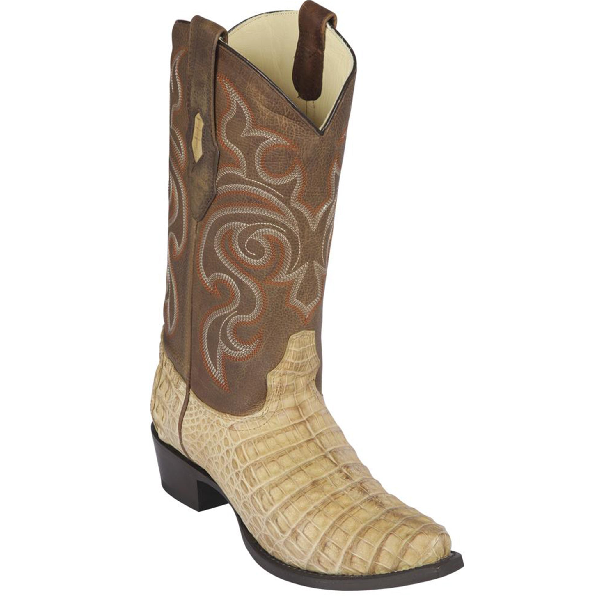 Caiman Tail Cowboy Boots J-Toe