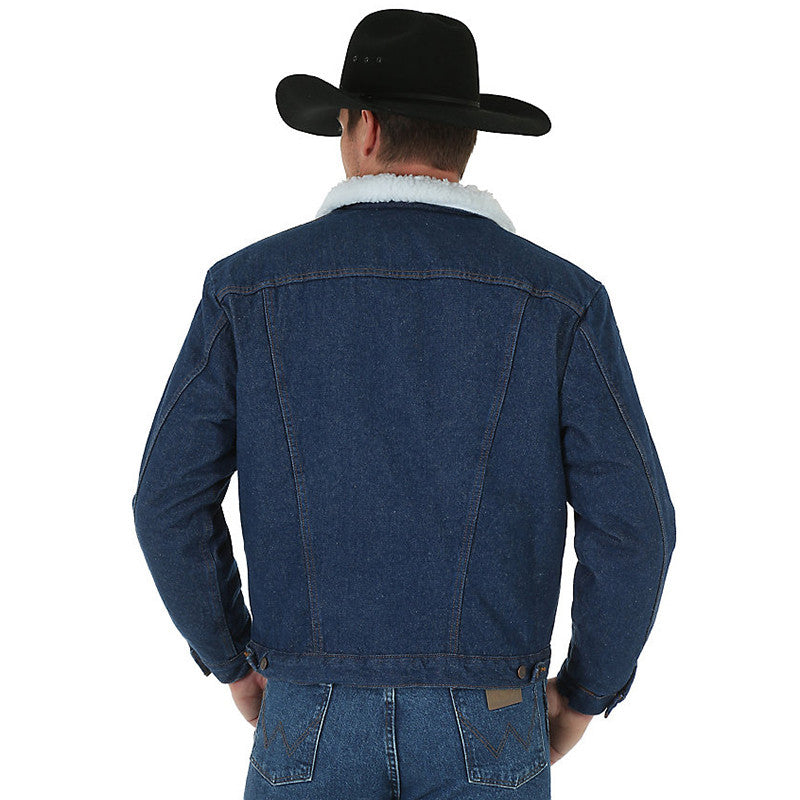 Western Sherpa Lined Denim Jacket