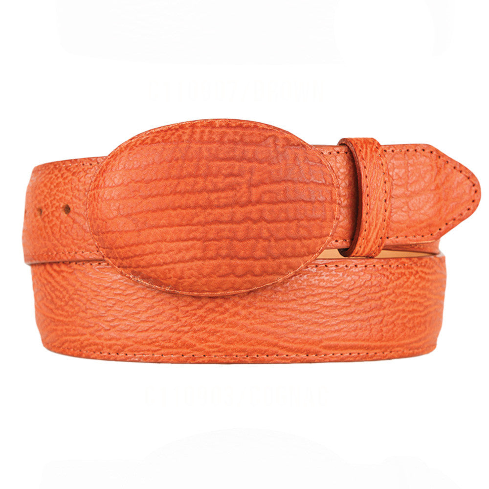 Men's Western Genuine Shark Belts - VaqueroBoots.com - 1
