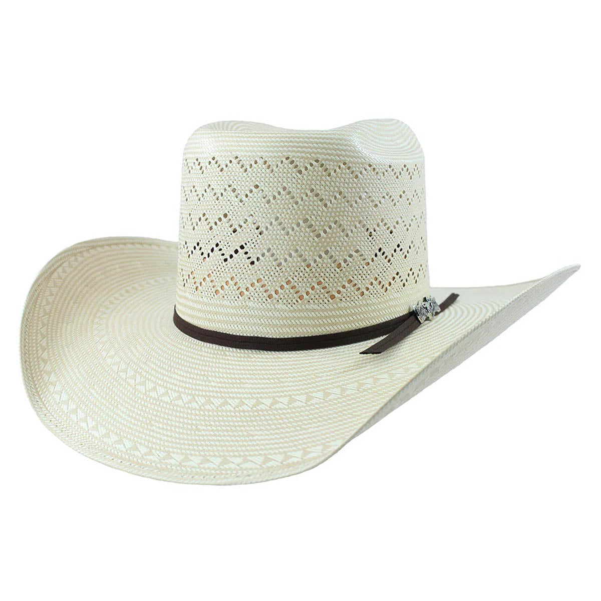 Cuernos Chuecos Full Mountain Brick Crown Cowboy Hat