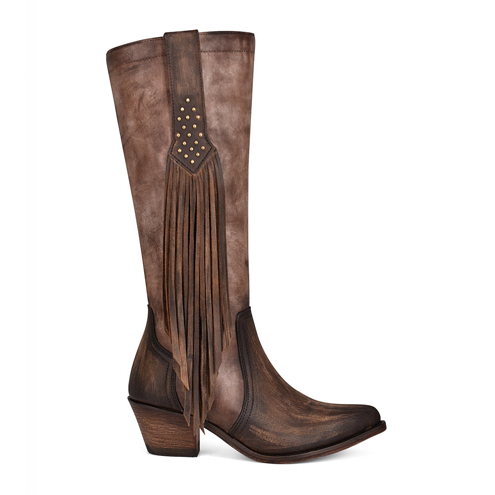 Corral fringe boot cowgirl