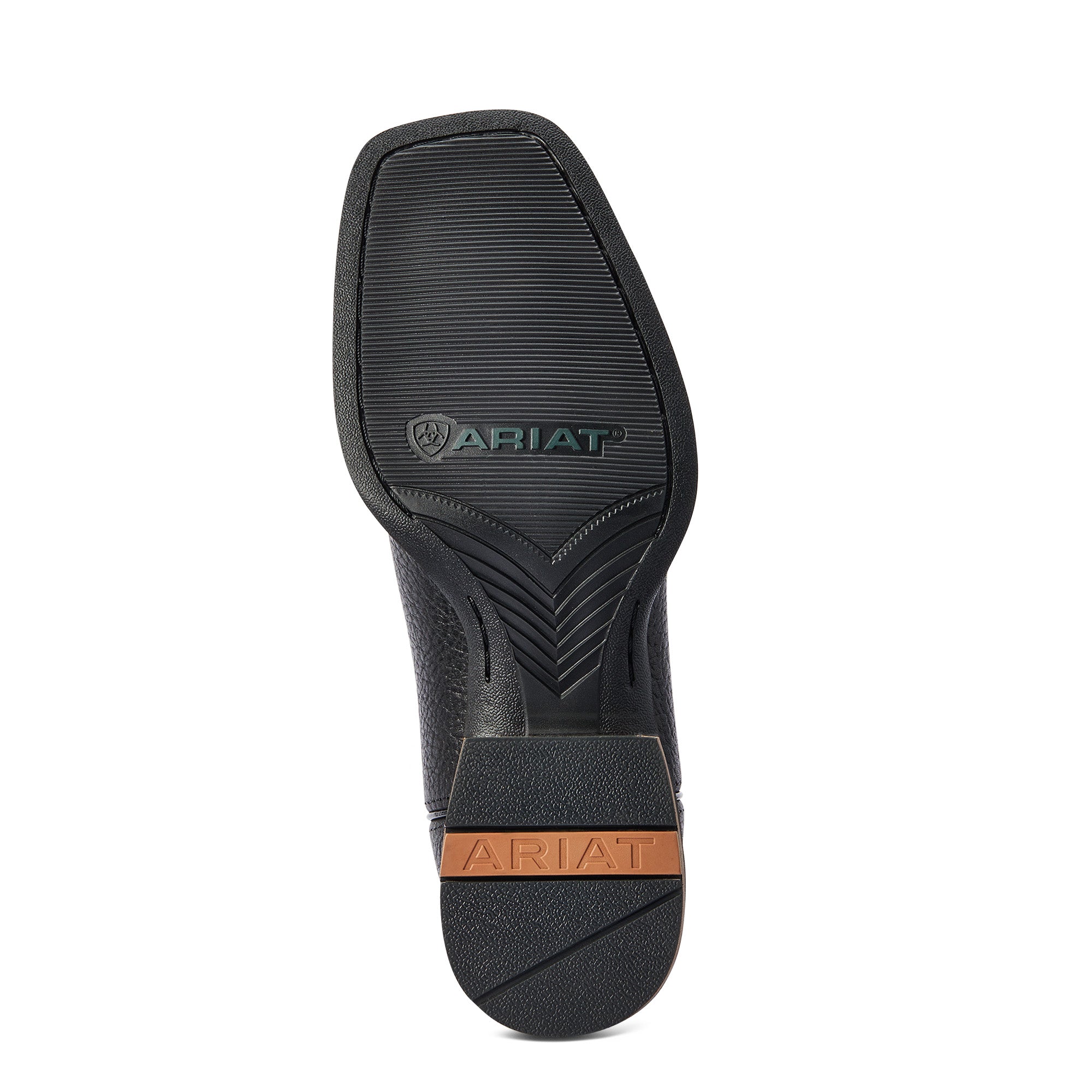 View of Ariat rubber otsole