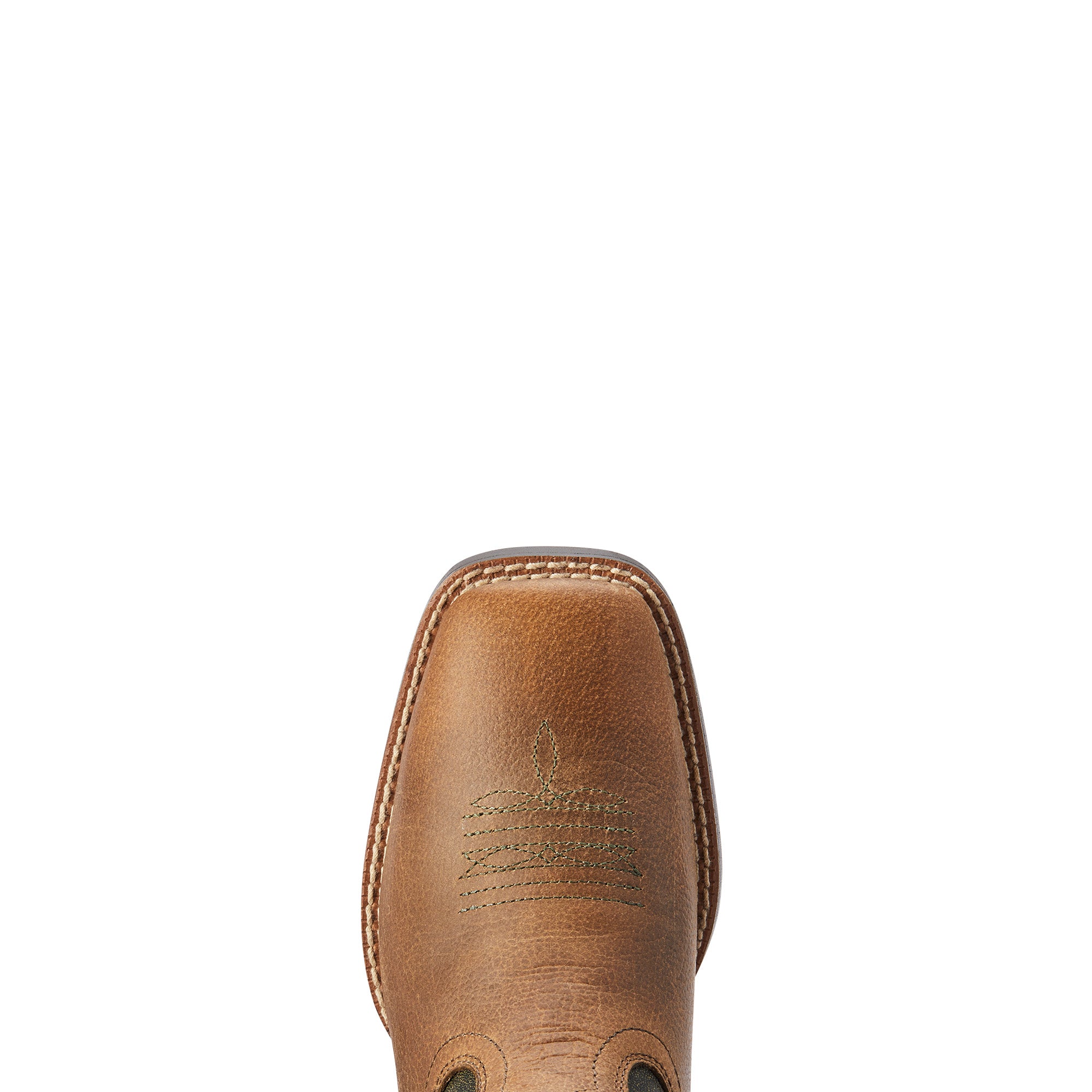Botte western Firecatcher marron vieilli Ariat pour enfant