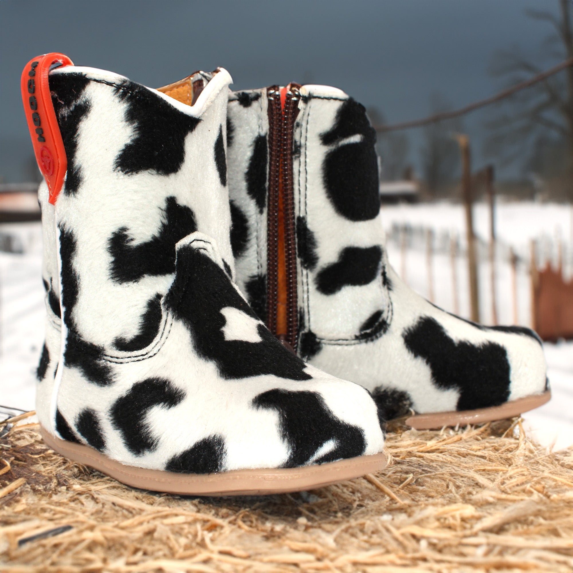 Botas Para Bebe Pelo De Vaca1