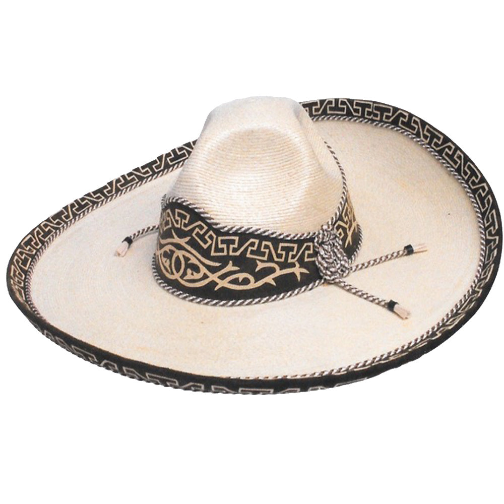 Sombrero charro para niños cafe