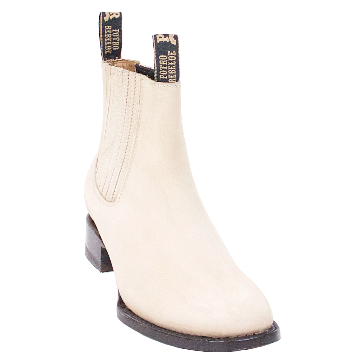Potro Rebelde Square Toe Western Boots Mens 8 968B8303 MEN BOTINES CHARROS SQUARE TOE MARTELL LEATHER BOOT  main image 3