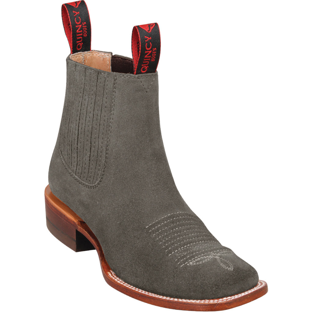 Grey Booties Women's Grey Boots Quincy Women's Grey Suede Booties