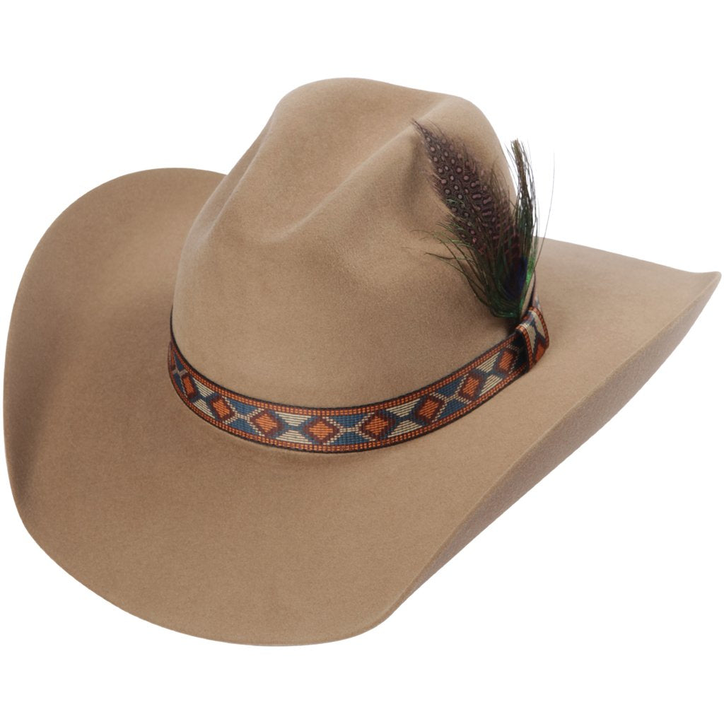 Brown cowgirl hat