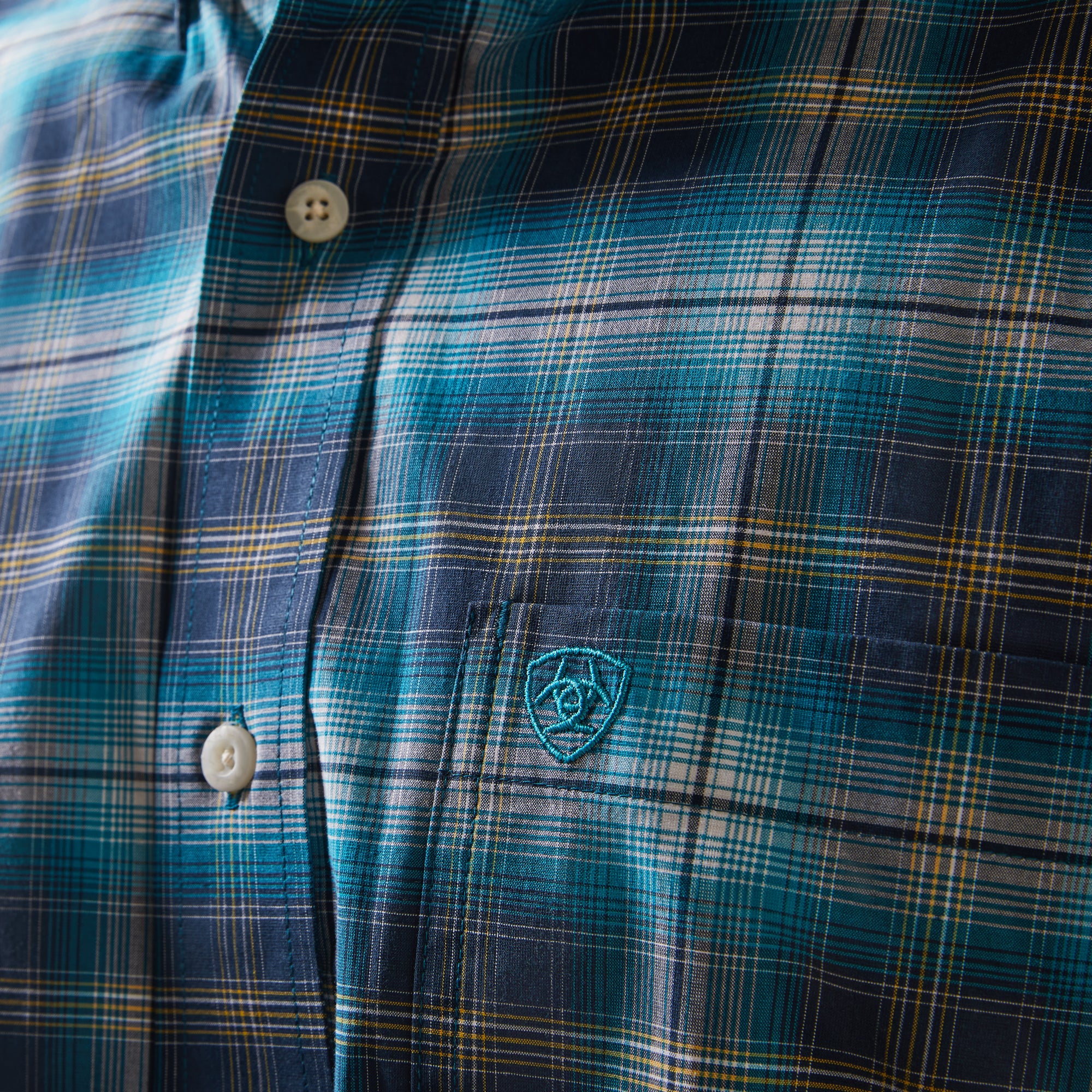 Ariat Men's Pro Kenneth Classic Straight Short Sleeve Shirt