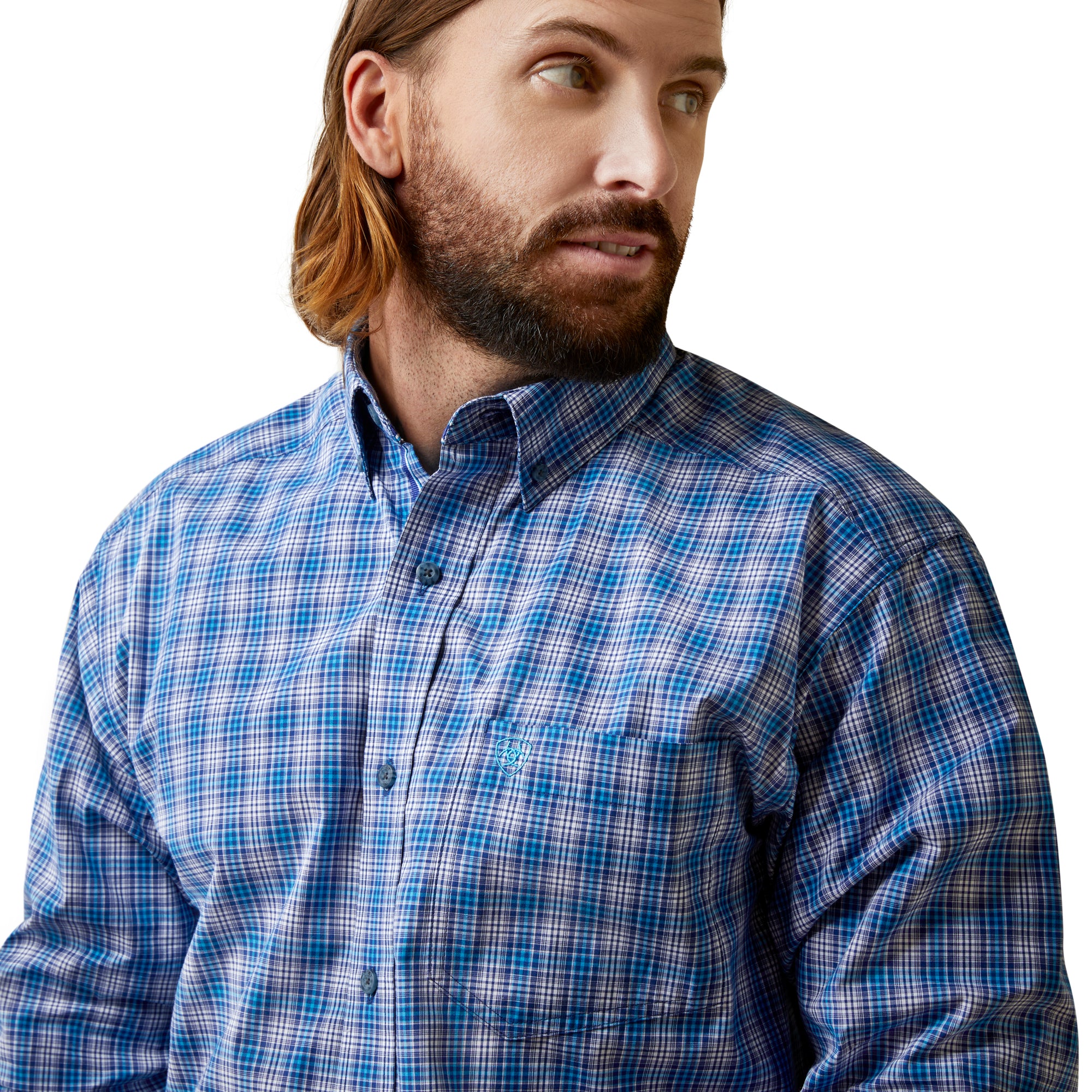 Ariat Men's Pro Lonnie Fitted Long Sleeve Shirt