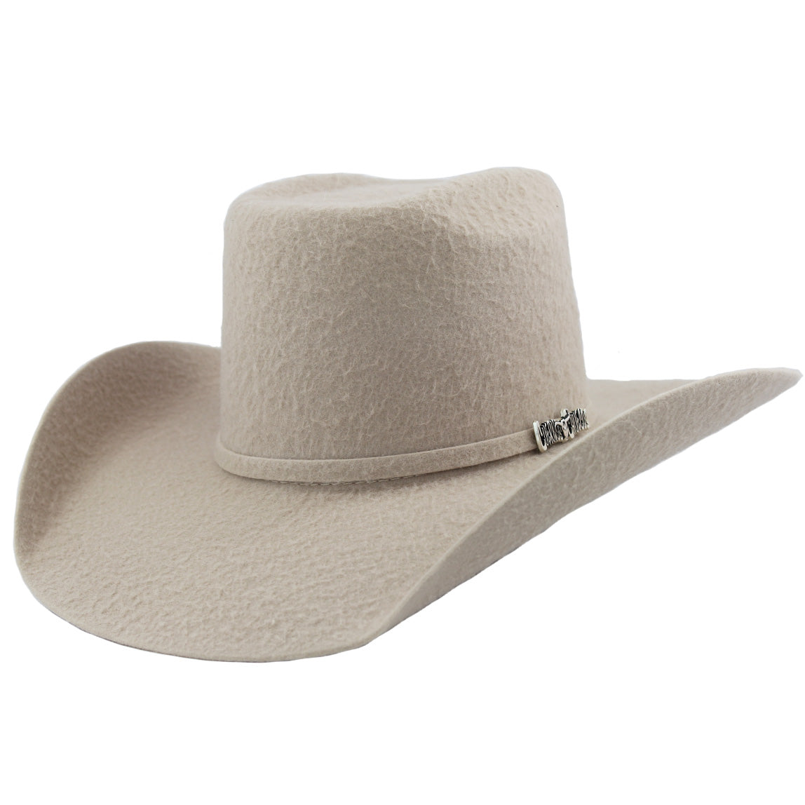 Cuernos Chuecos Vakero Grizzly Cowboy Hat Silver Belly