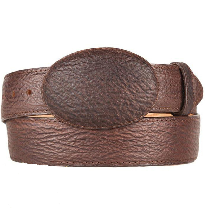 Brown shark belt