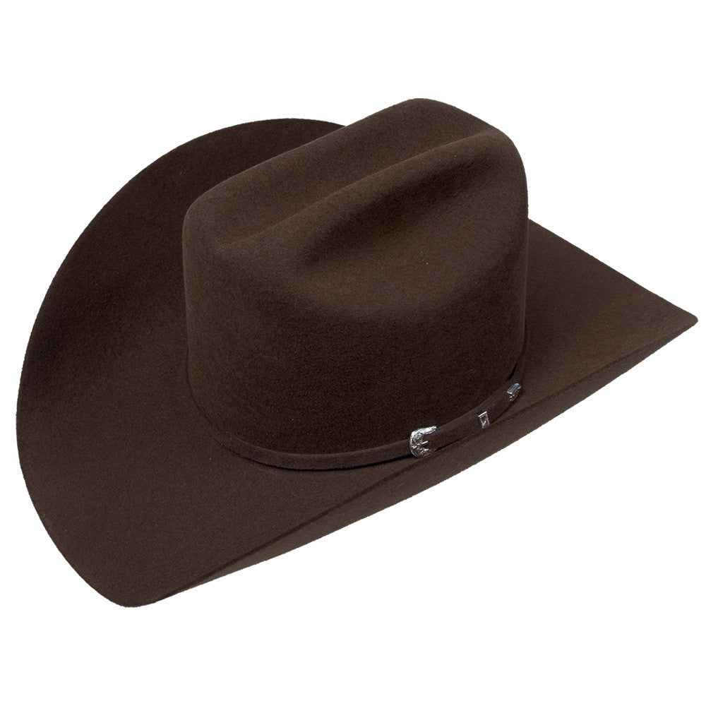 Serratelli 3x Brown Cowboy Felt Hat