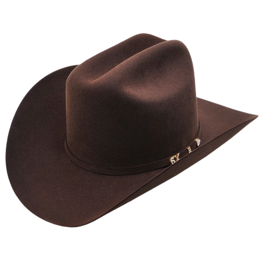 NEW IN BOX W/TAGS & BOX Serratelli Beaver felt hat Serratelli 10x Beaver Black Cowboy Felt Hat | Made in USA main image 3