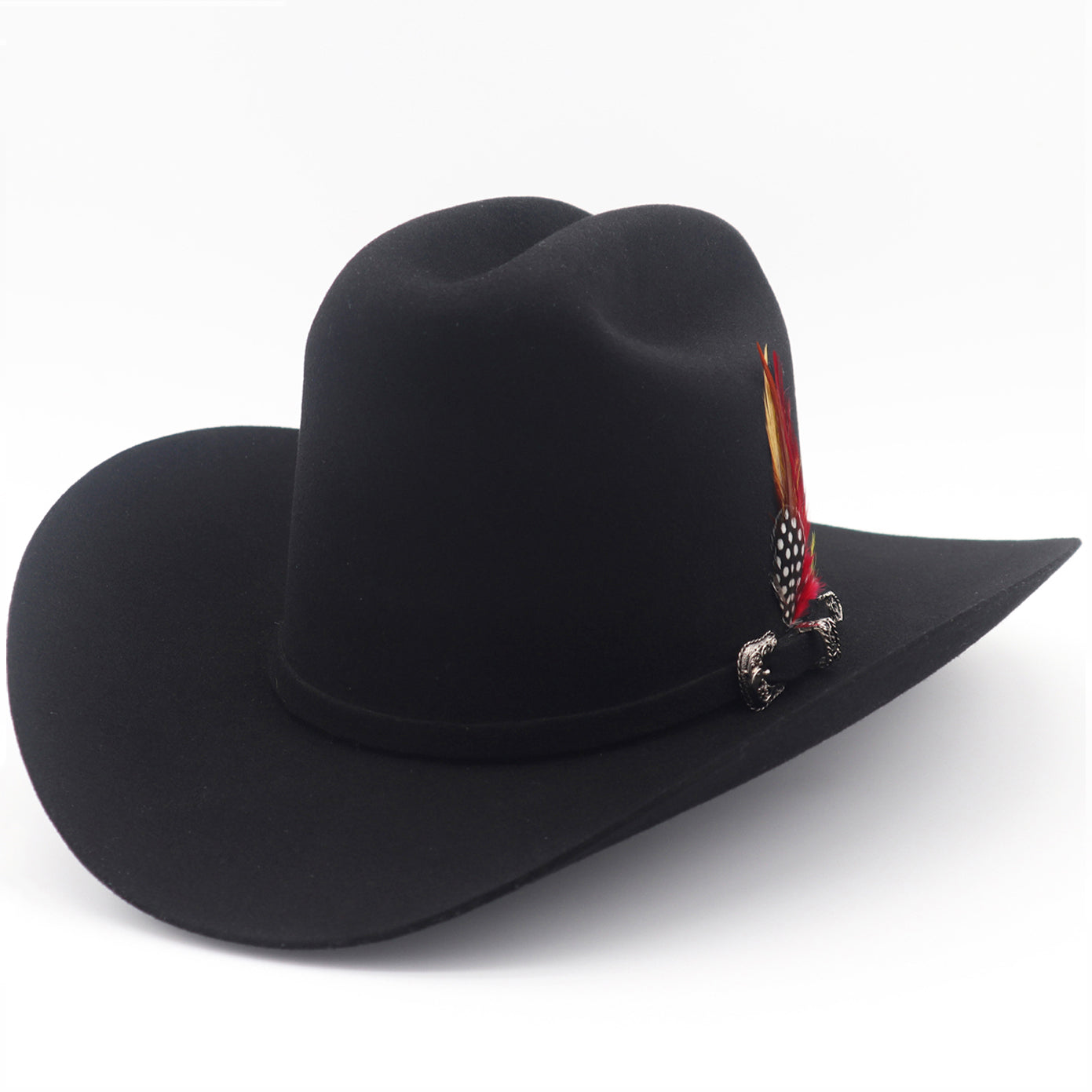 Abolengo black cowboy felt hat