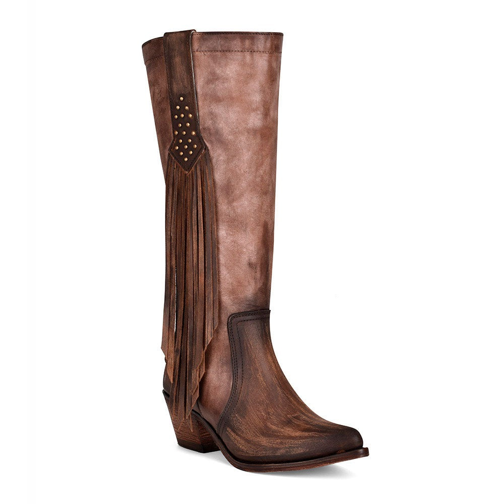 Corral fringe cowgirl boot