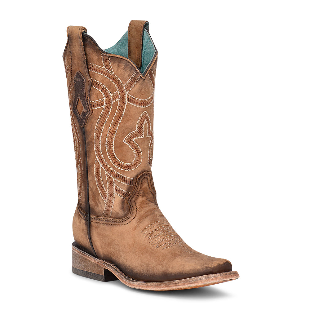 Corral boots women's square toe