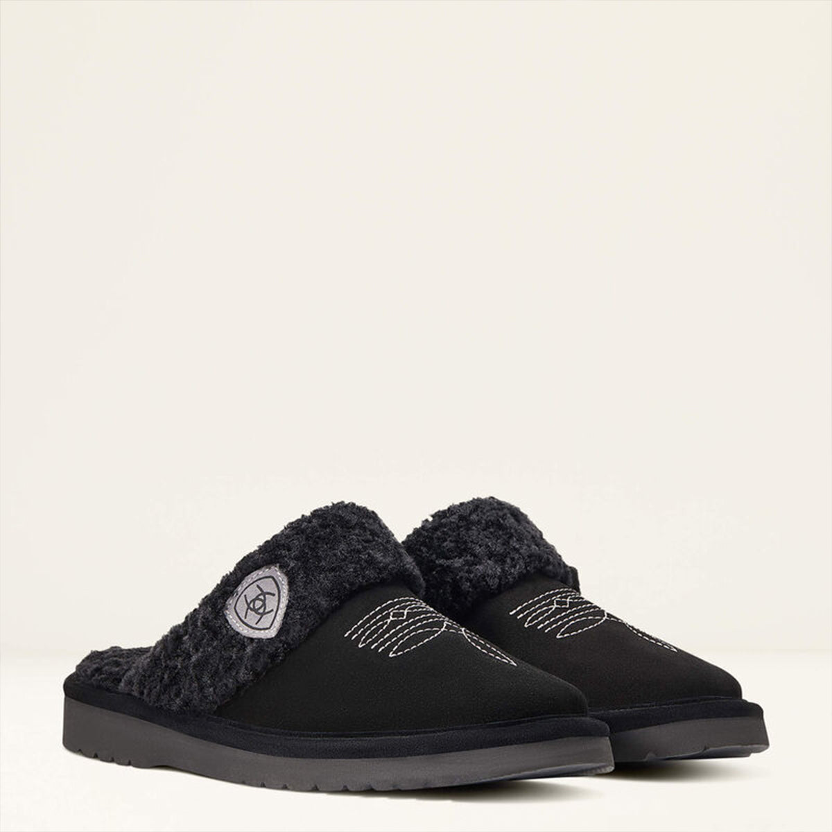 Ariat Women's Jackie Black Square Toe Slippers