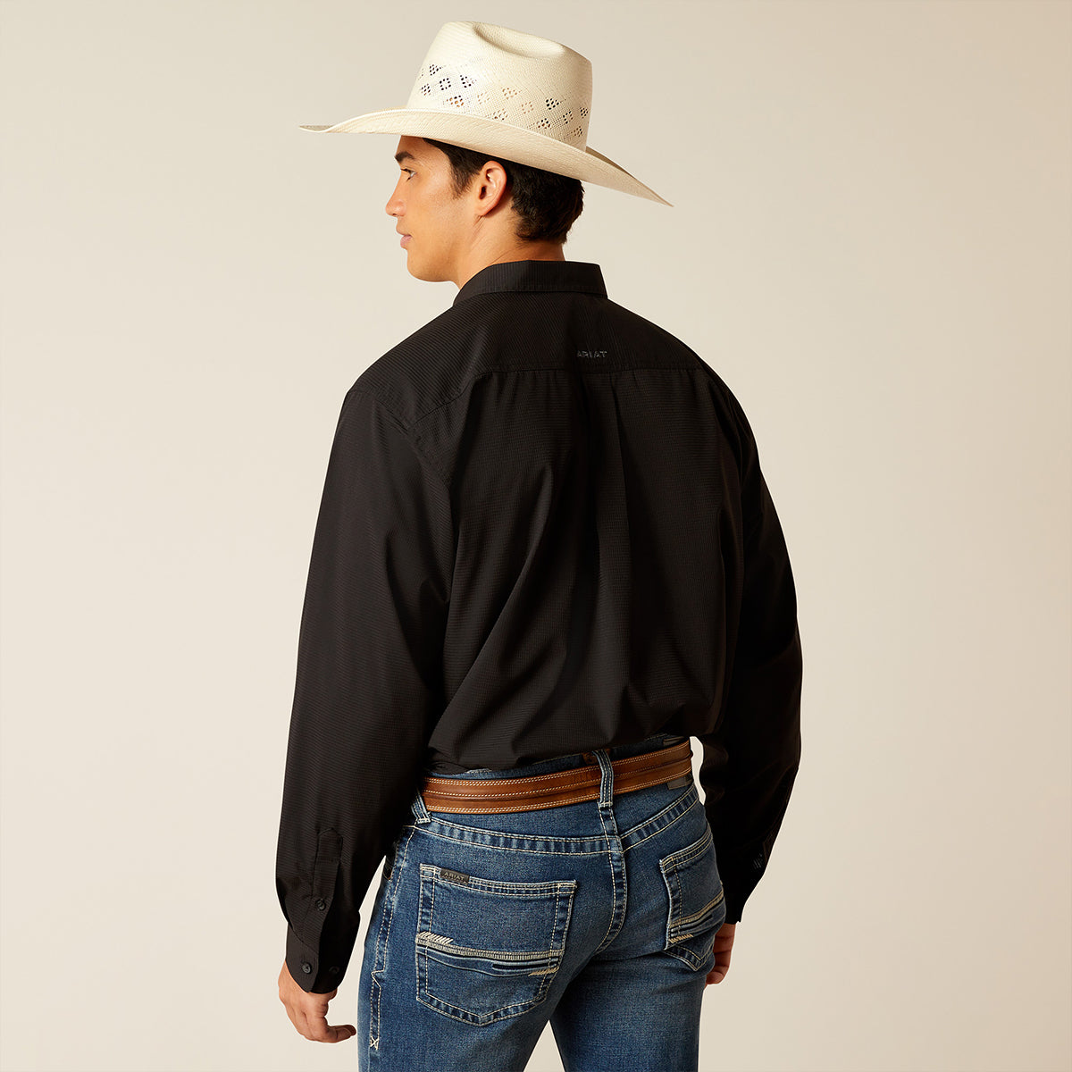 Ariat Men's Black 360 Airflow Classic Fit Shirt