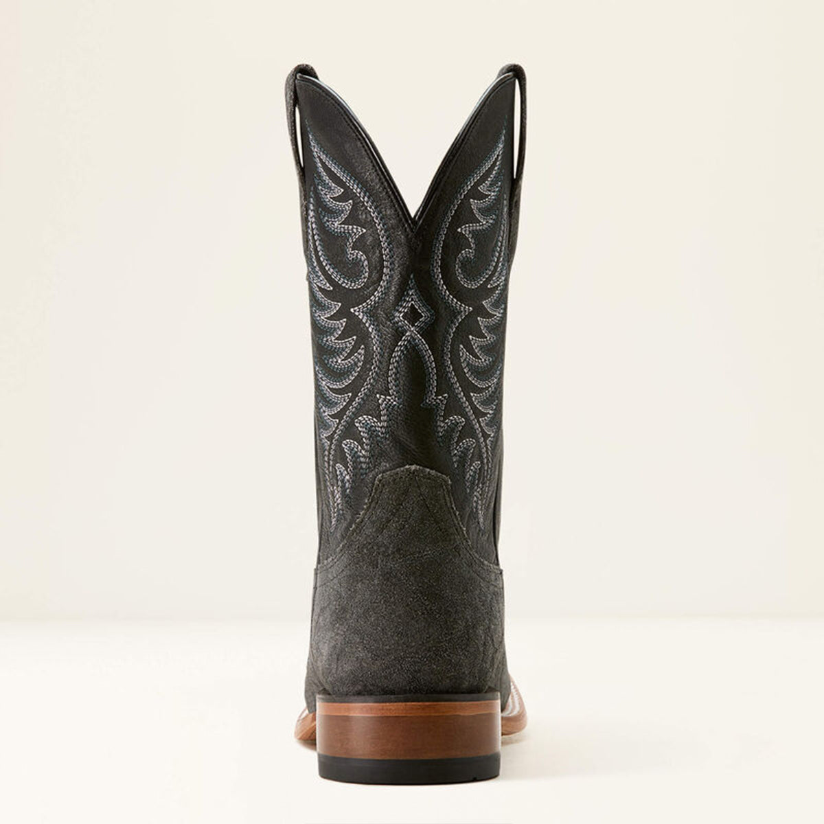 back view of Elephant print Wiley Ariat Boot