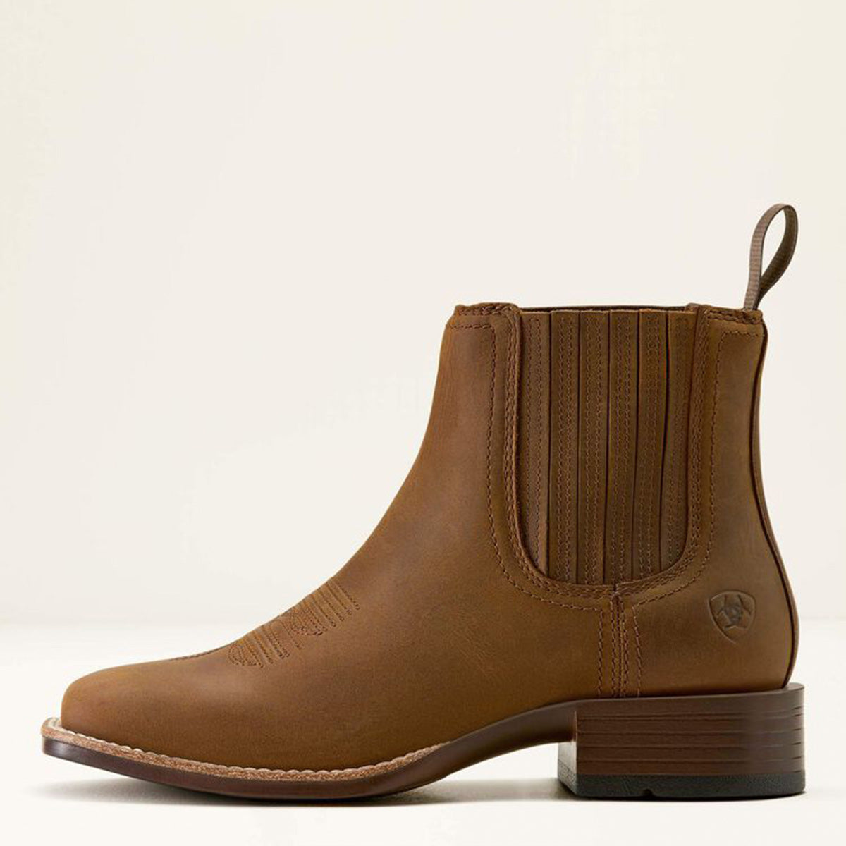 Side view of Ariat Women's Booker Square Toe Ankle Boots