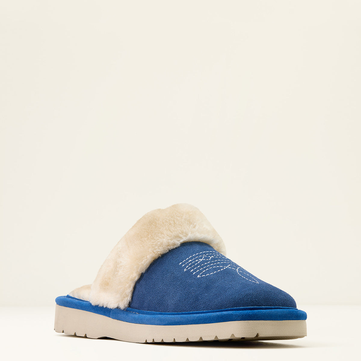 Denim Suede Women's Ariat Jackie Square Toe Slipper